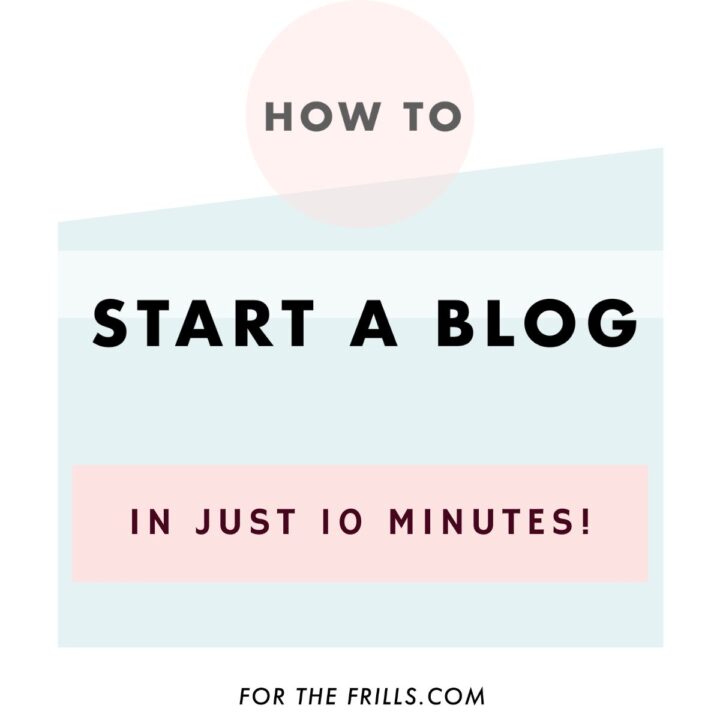 learn how to start a blog easy step by step tutorial