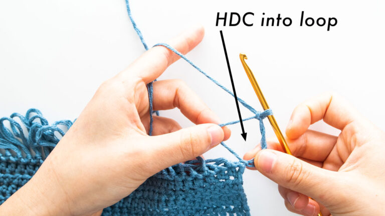 Crochet Drop Loop Stitch Video Tutorial | For The Frills