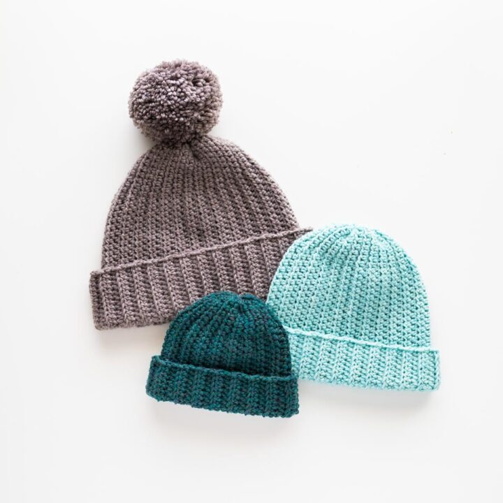 Easy Everyday Beanie - Free Crochet Pattern + Video | For The Frills